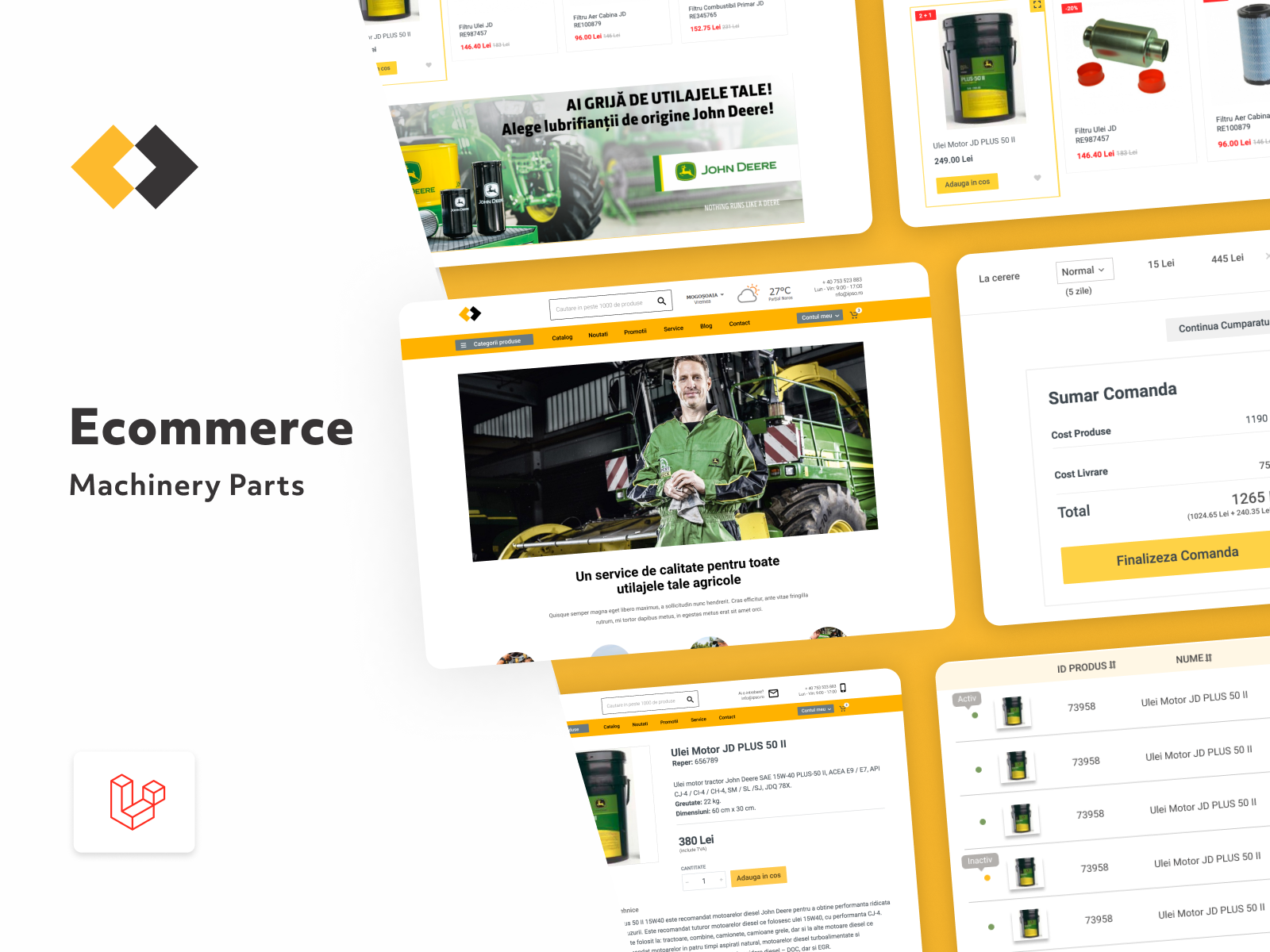 IPSO Machinery Parts E‑commerce