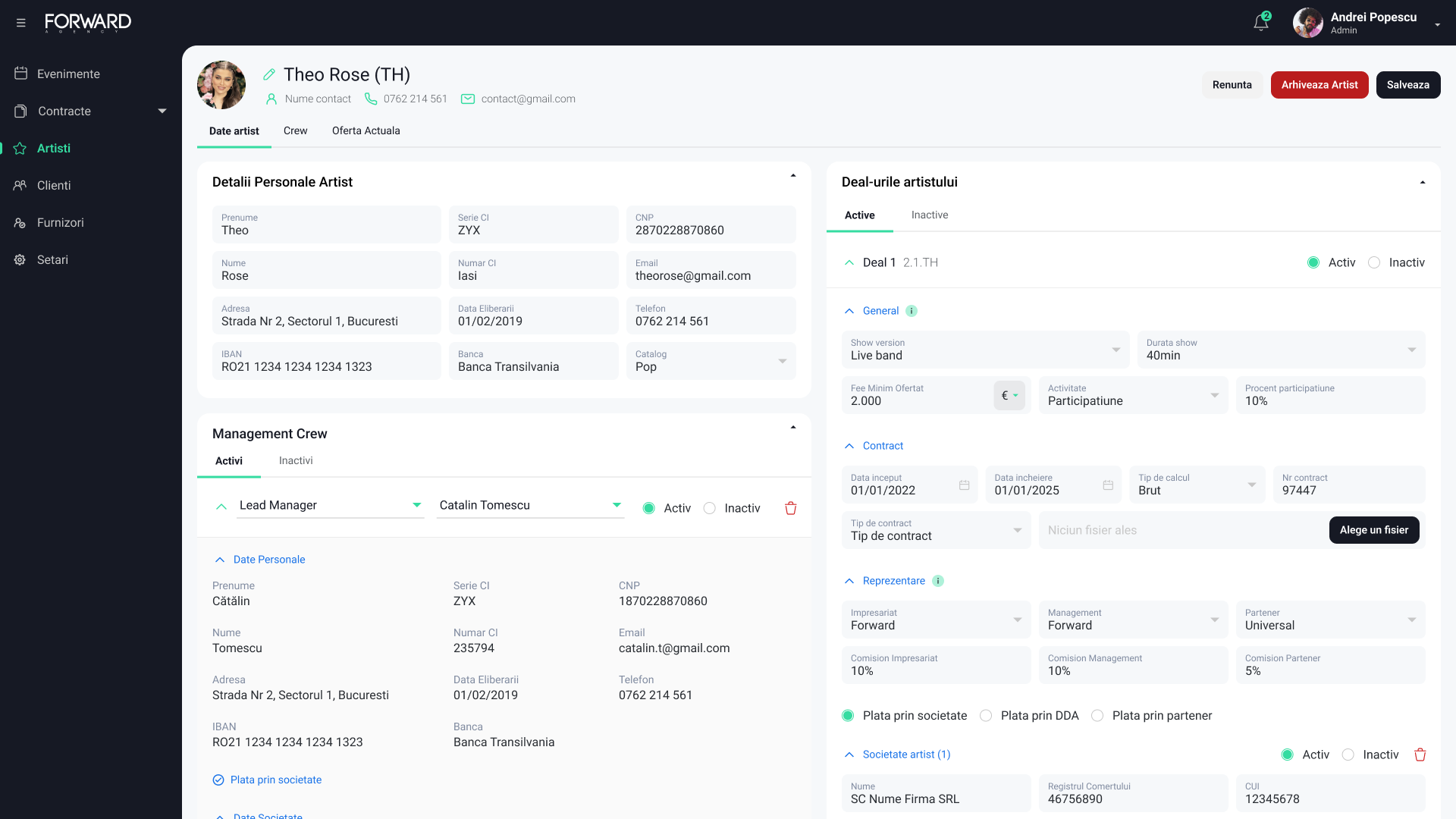 Talent Management Platform
